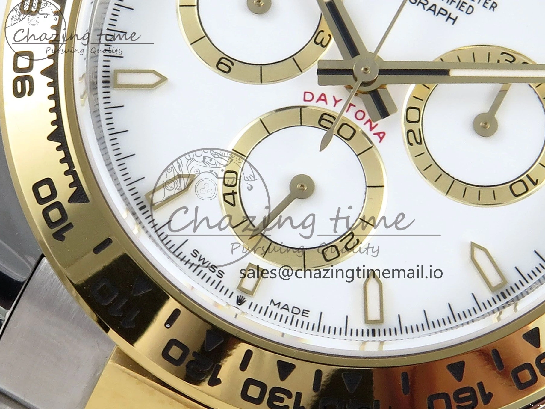 MiroTime 0228 Daytona 126503 APSF 1:1 Best Edition White Dial on SS YG Braclet SH ZeroBulk 733